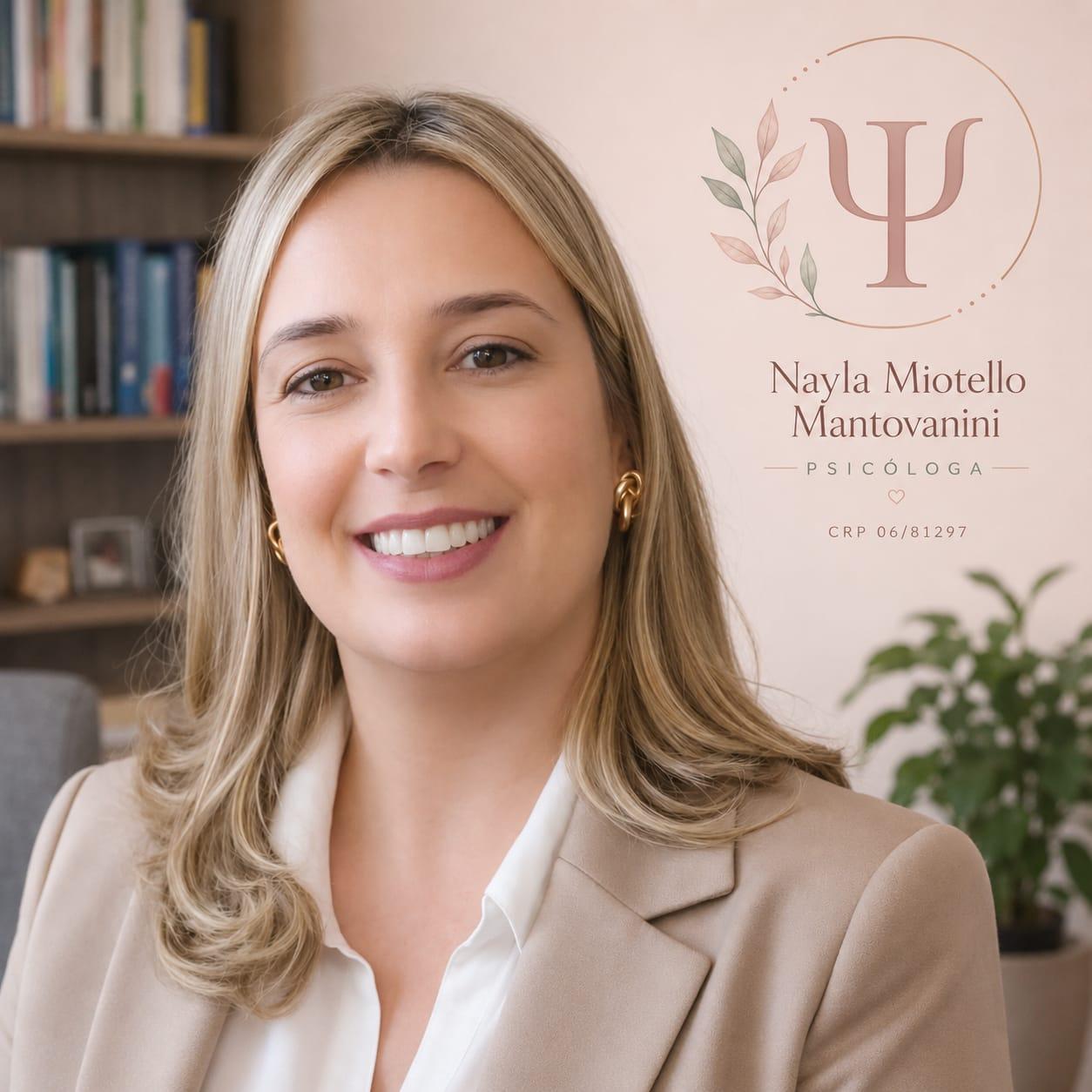 Nayla Miotello Mantovanini, psicóloga